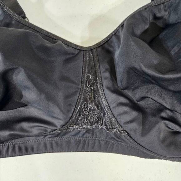 Avenue Body Bra Size 52DDD Black Unlined Side Wire - Picture 5 of 9